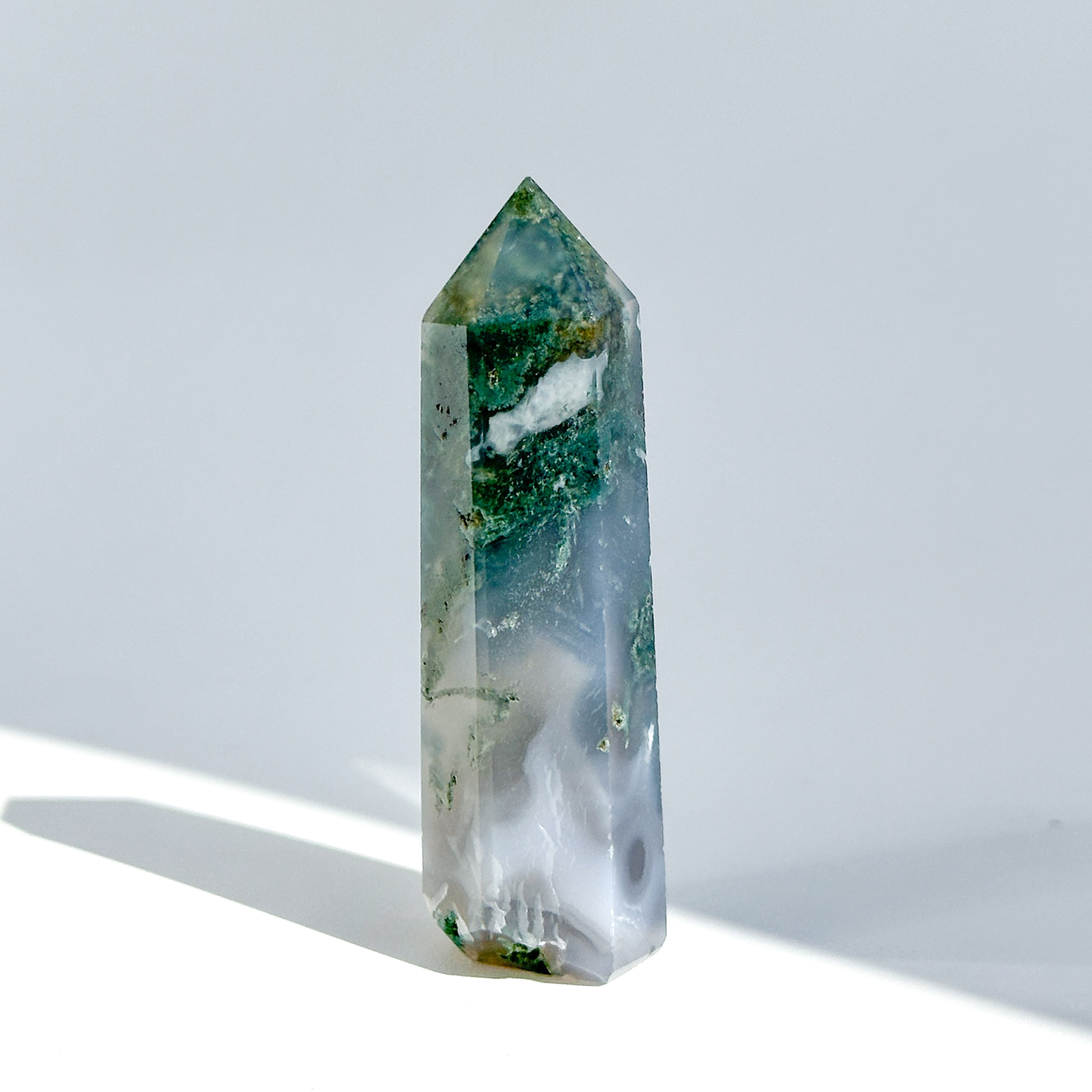 モスアゲート タワー12◇ Moss Agate ◇天然石・鉱物・パワーストーン