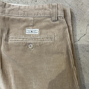 RALPH LAUREN ANDREW CORS PANT BEIGE 実寸W31.5 L30
