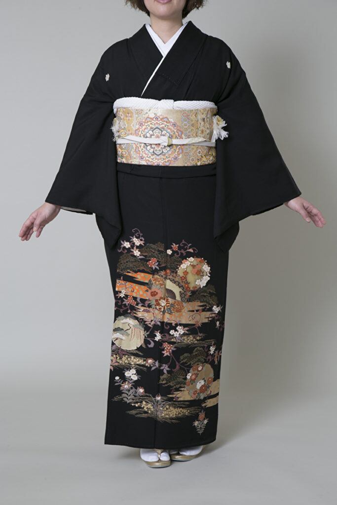 【レンタル】黒留袖 TAM-8(Mサイズ)