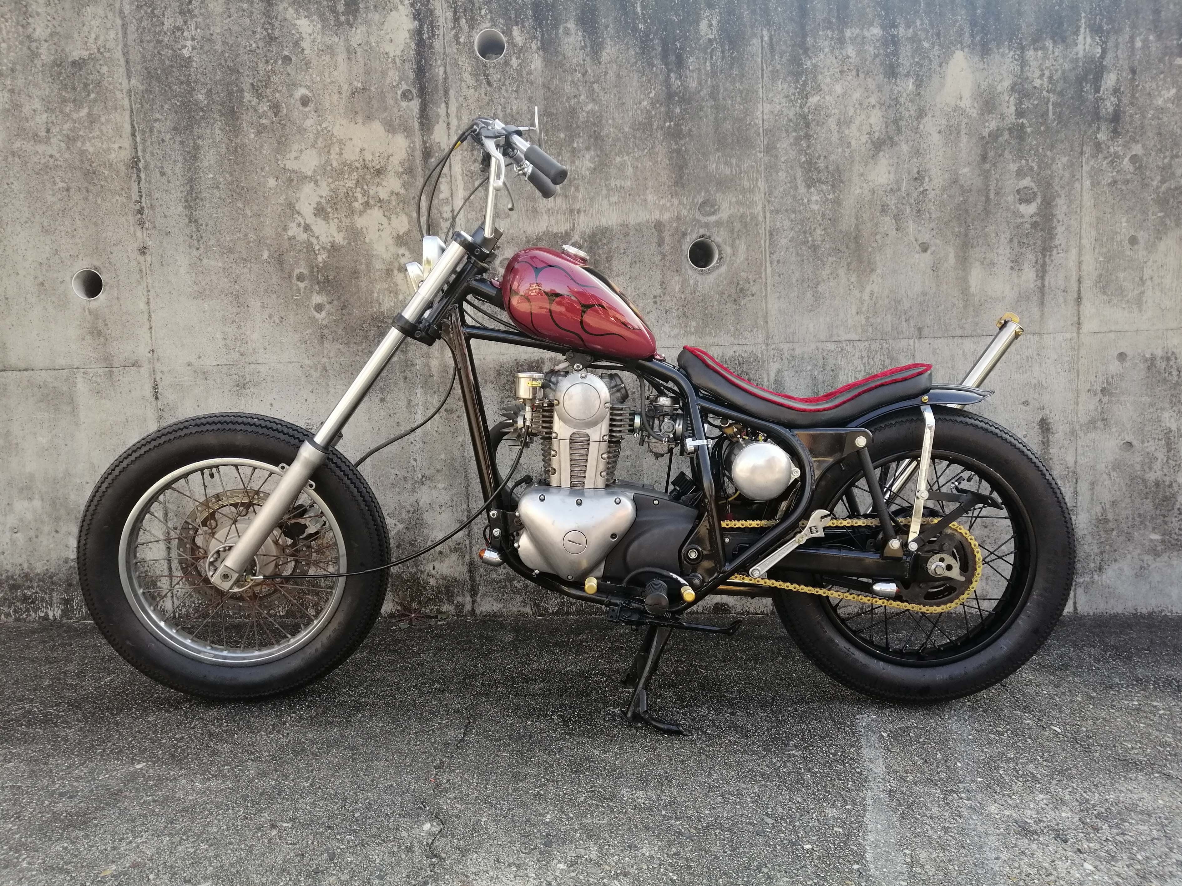 カワサキ エストレア250 チョッパー リジッド | Motorcycle カワサキ エストレア250 チョッパー リジッド | Motorcycle