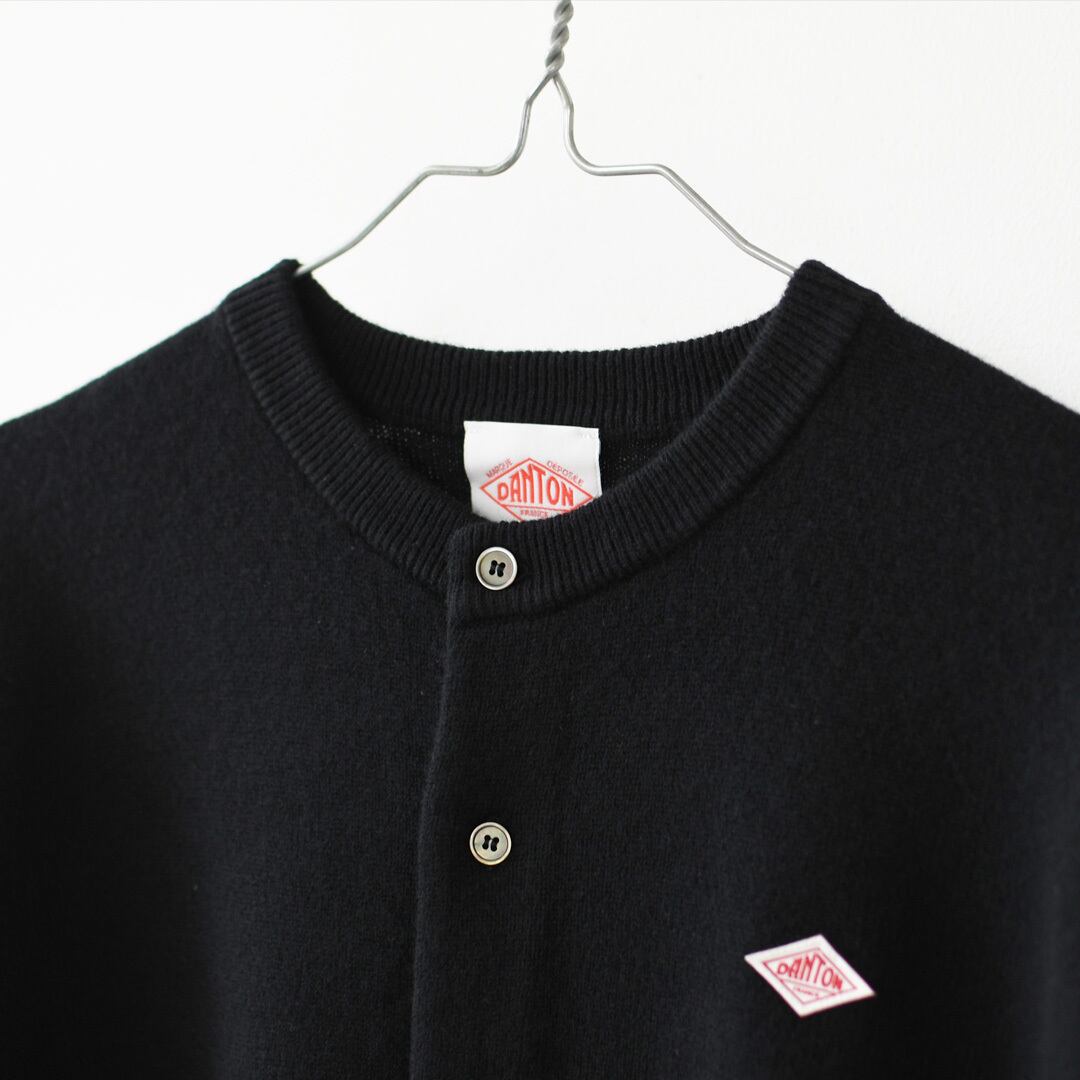 DANTON [ダントン] W LAMBSWOOL CREW NECK KNIT CARDIGAN [DT-D0031LMW