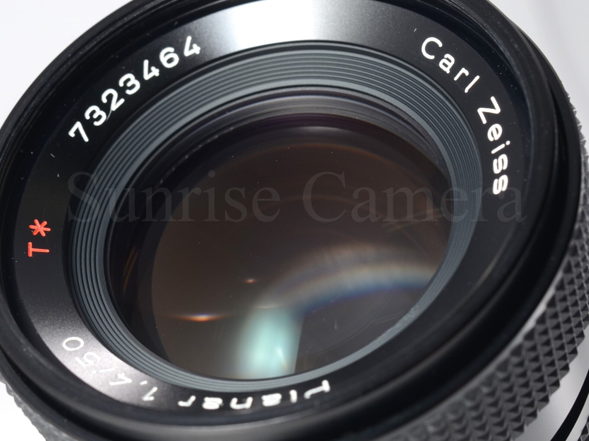 中古】CONTAX Carl Zeiss Planar T* 50mm F1.4 MMJ 純正ラバーフード付