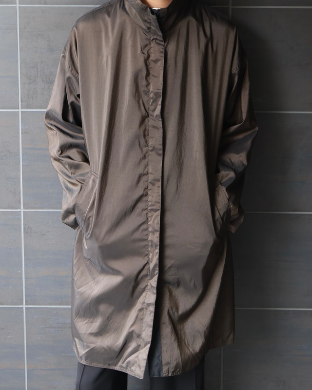 Reversible nylon coat