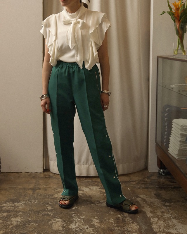 Lanvin / Frill Tie Top