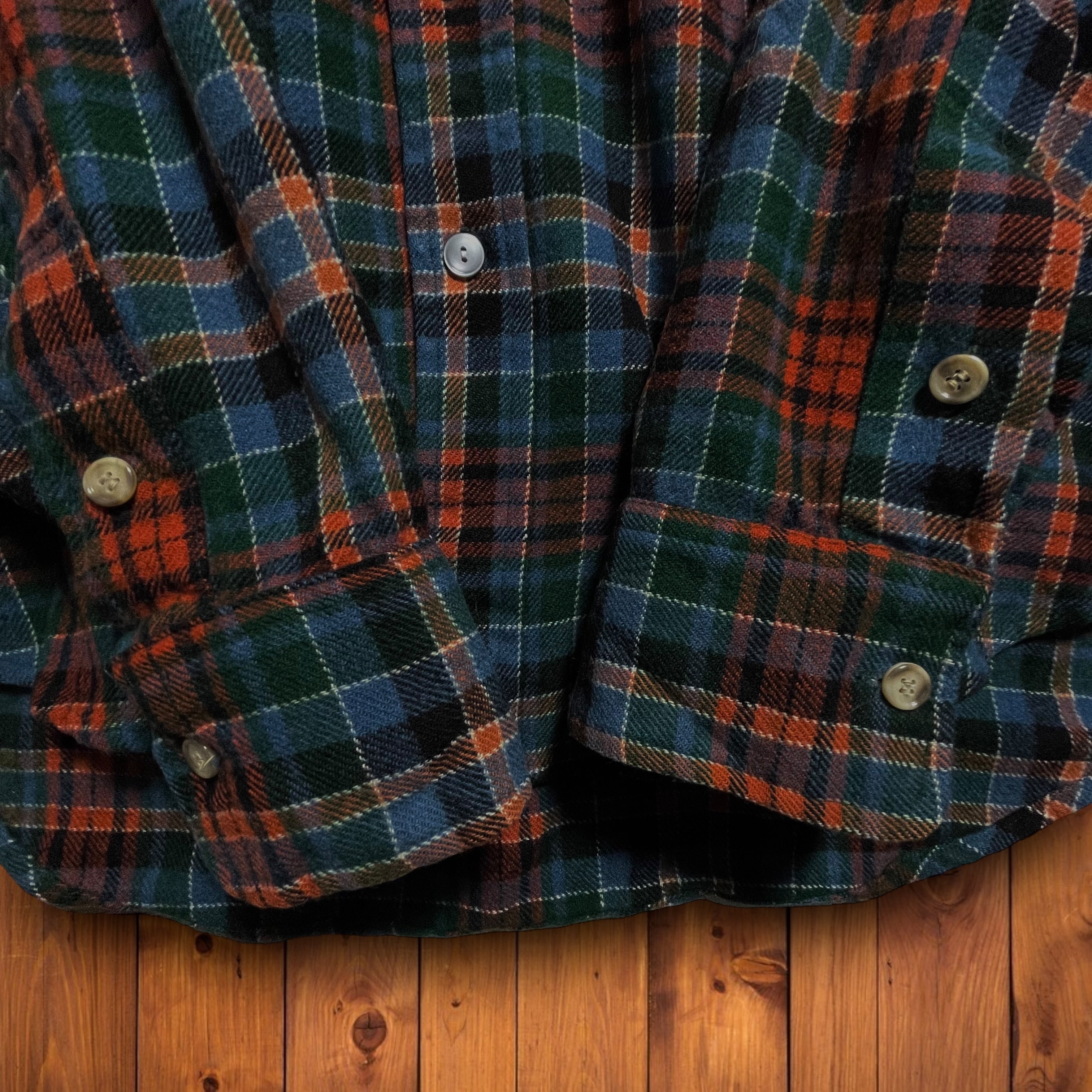 PENDLETONペンドルトン 70sヴィンテージ ウール チェック柄 ネルシャツ  