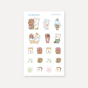 [1107] minimi night care  ステッカー