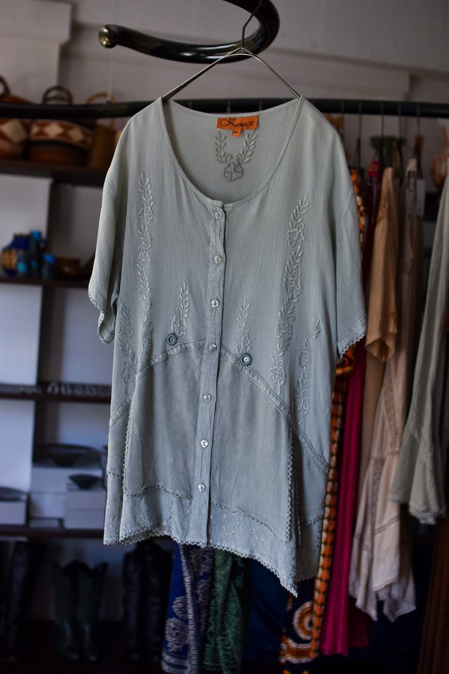 1970-80s India rayon tops