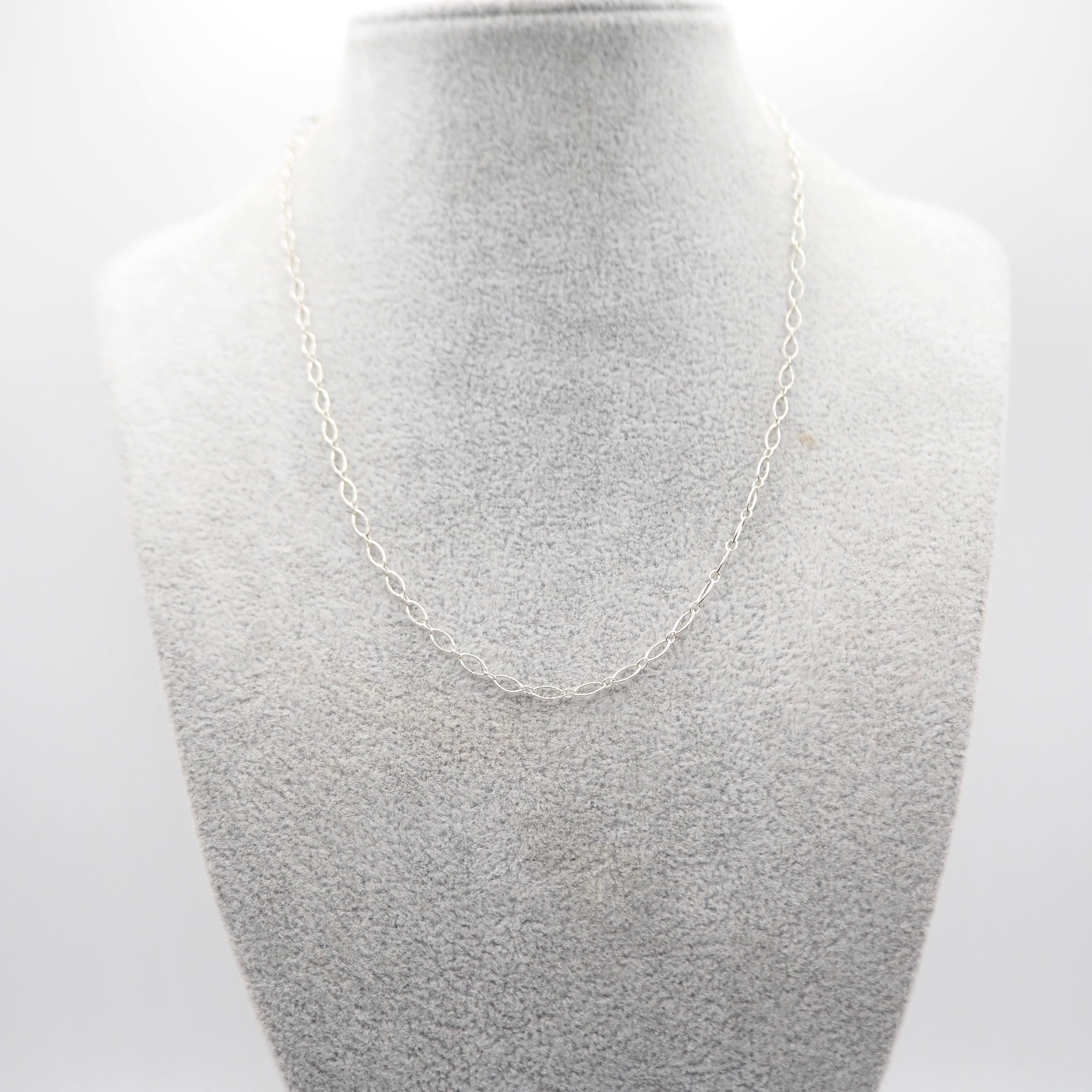Tiffany&Co. オーバルリンクチェーンネックレス シルバー925 シルバー