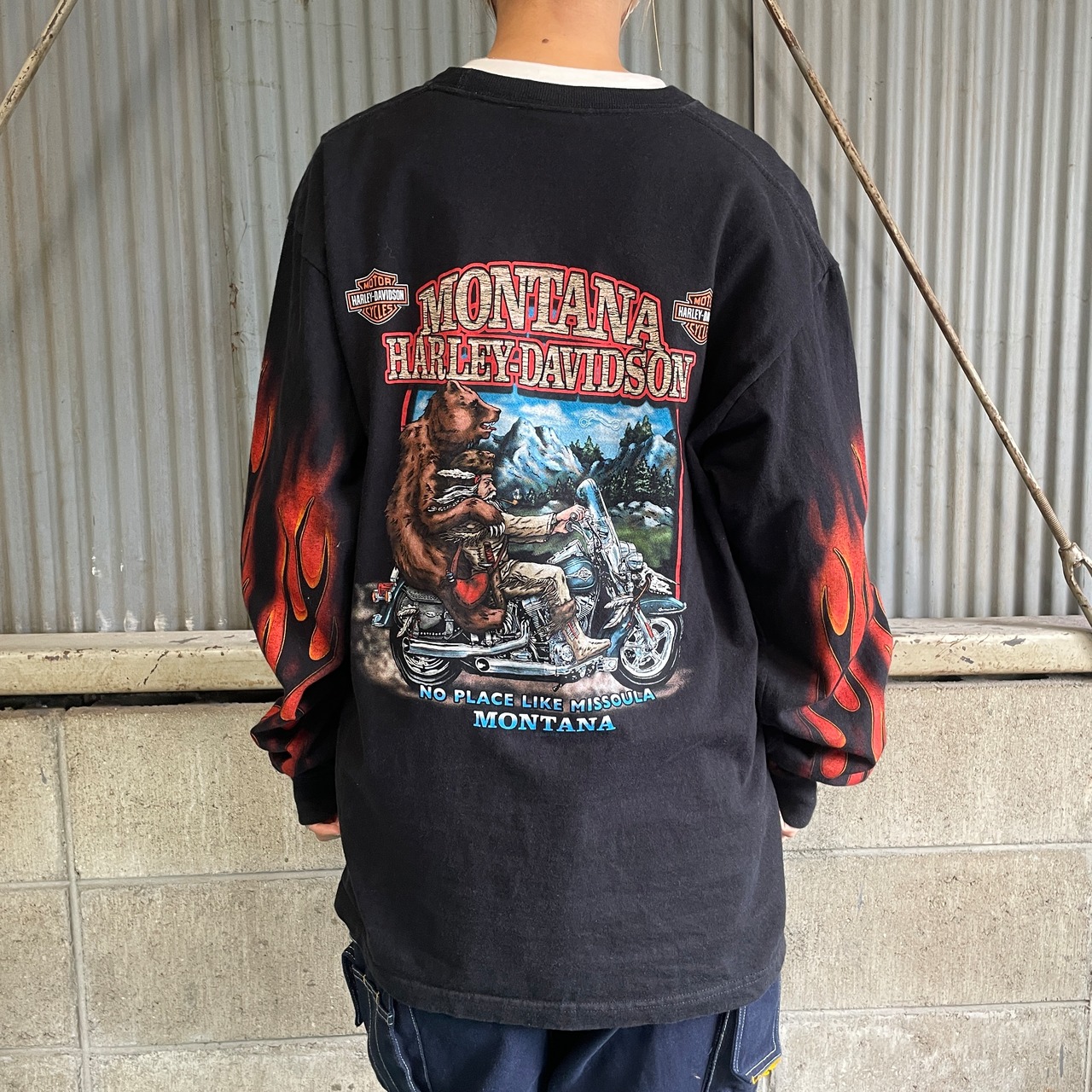 00年代 Harley-Davidson ハーレーダビッドソン ファイヤー フロント 