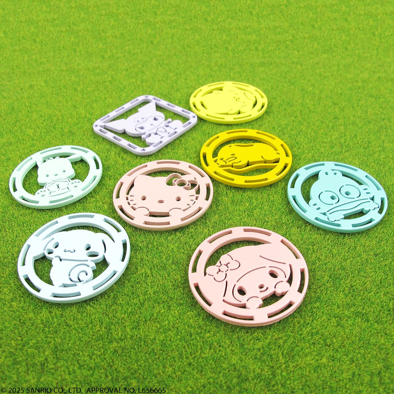 サンリオキャラクターズ ゴルフマーカー ぐでたま | MARUWAオンライン