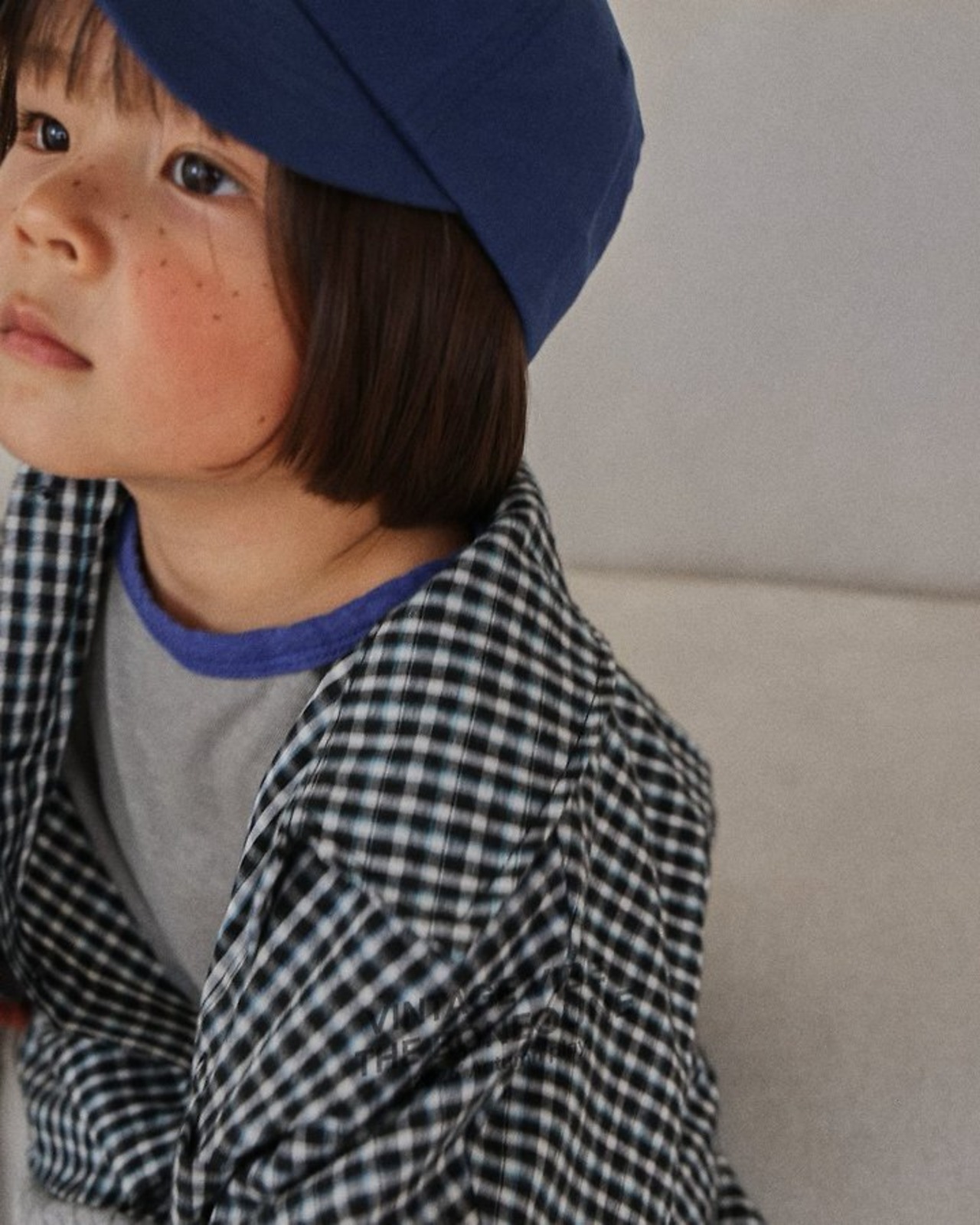 韓国子供服 / 26Autumn / Boneoune / ゴゴ チェックシャツ / キッズ服 / ジュニア服 / 秋服 *XS~JL*