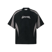 VINTAGE ストリート 刺繍スエード Tシャツ T2039