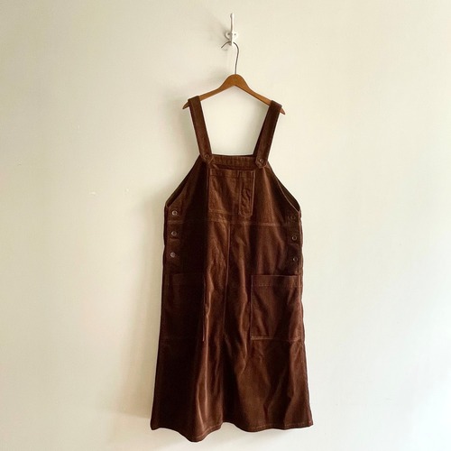 C4276【Lange】Corduroy Ranch Dress