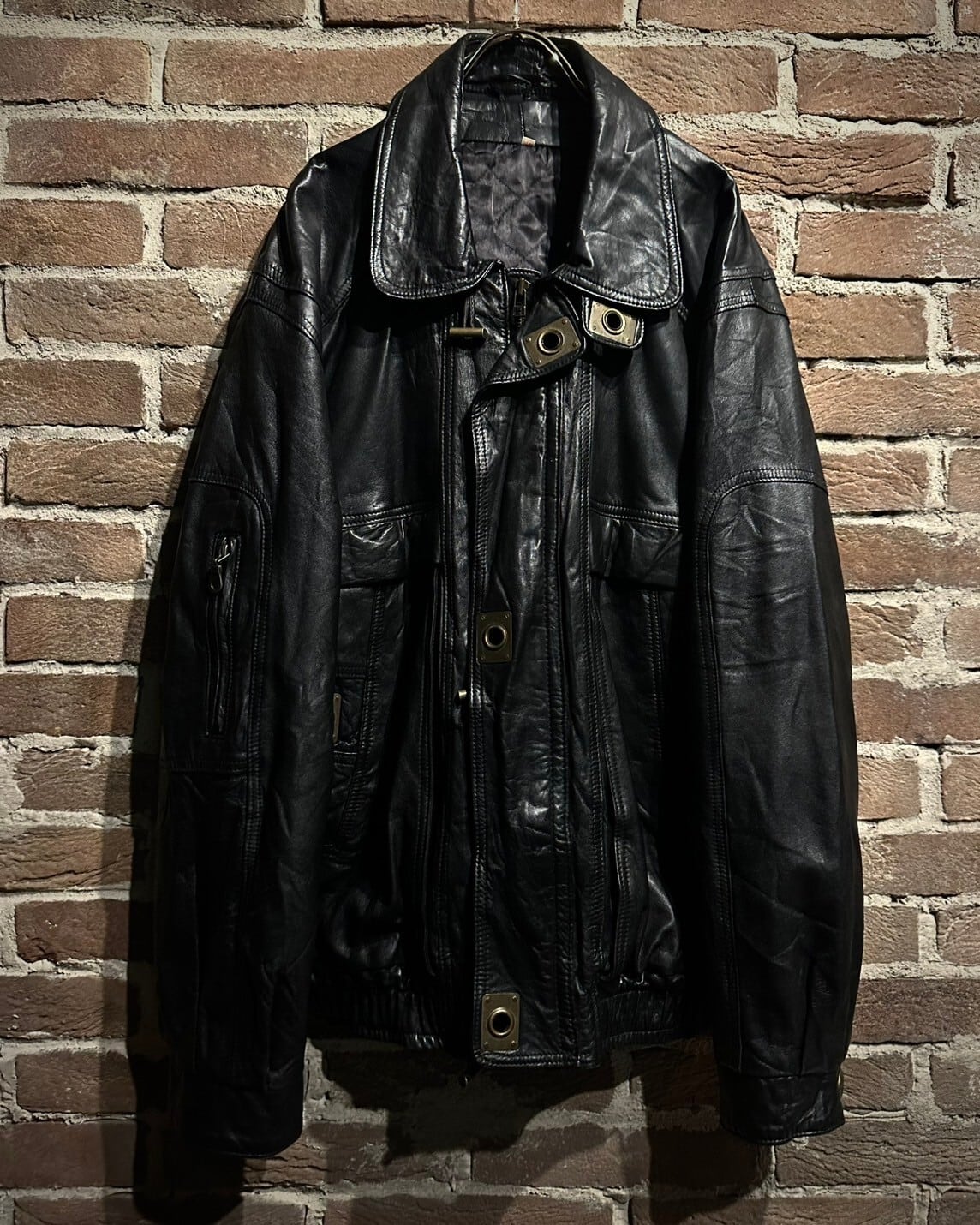 vintage multi gimmick riders jacket 【公式通販】