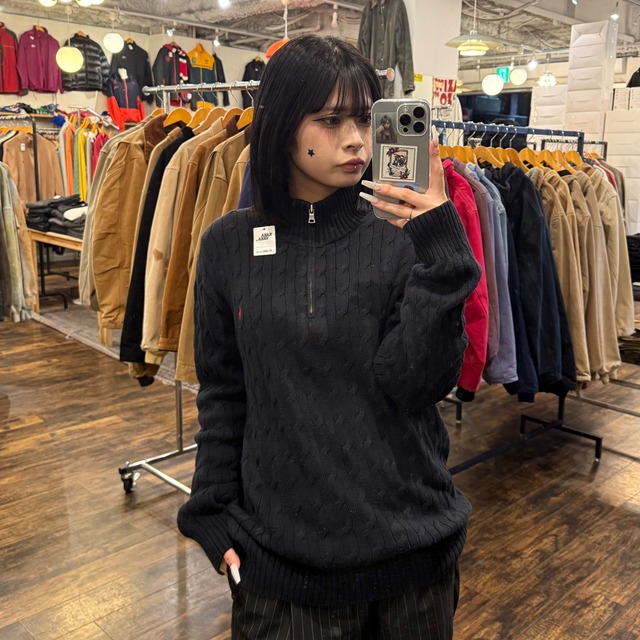 【Ralph Lauren/ラルフローレン】ハーフジップ