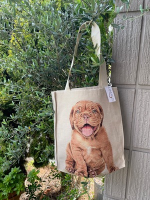 タペストリーショルダーバッグ ウクライナ製 ANDY犬　ドッグ柄