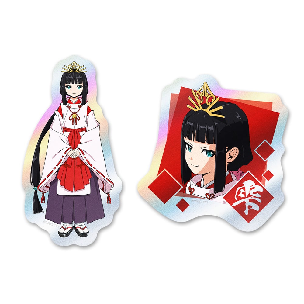 逃げ上手の若君 キャラキラステッカーセット 雫