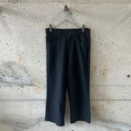 Deep rise black pants