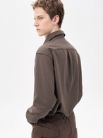 SLIGHT VOGUE x BEVAN UP Wool Blend Shirt