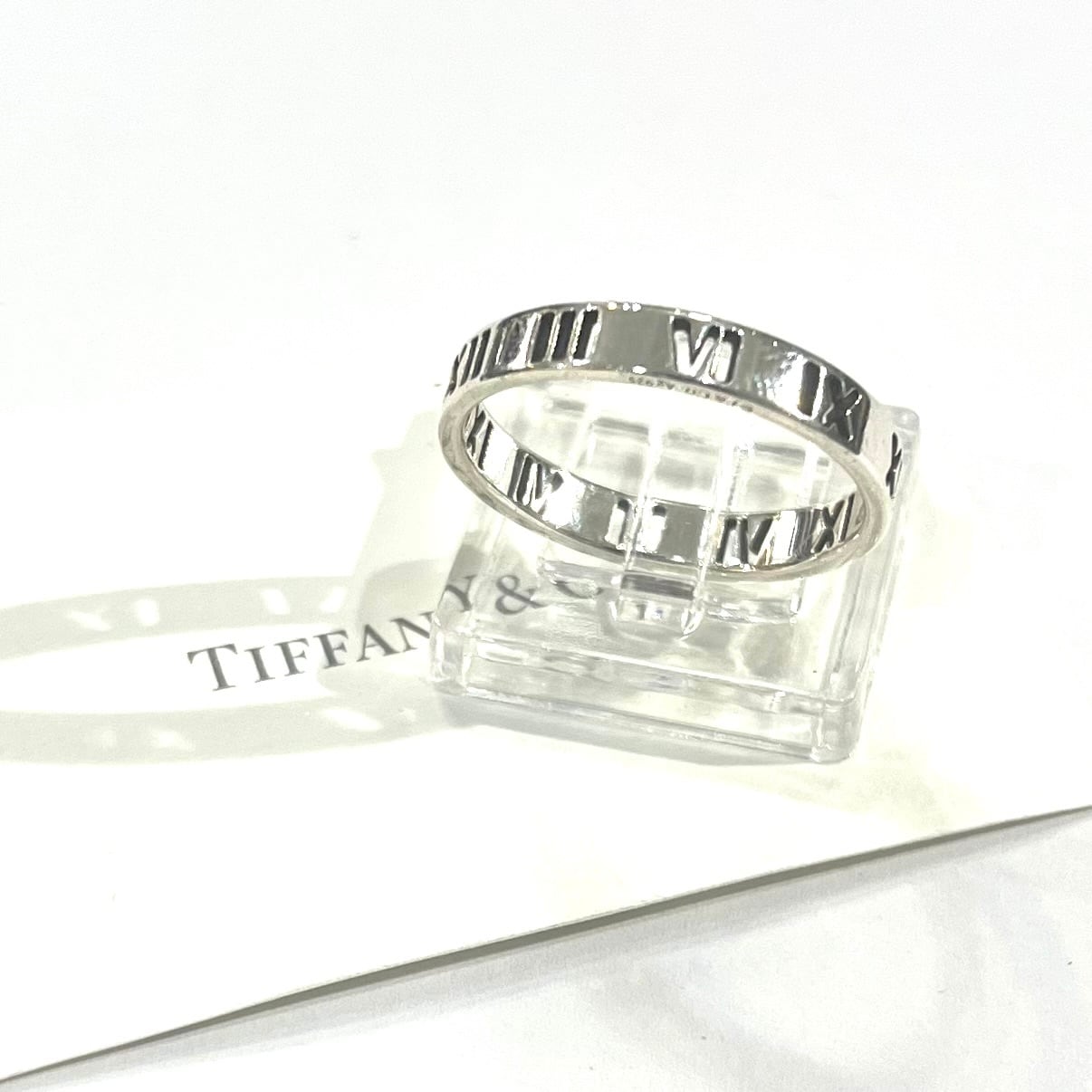 TIFFANY&CO】【19号】2577 オープンアトラスリング 指輪 シルバー925