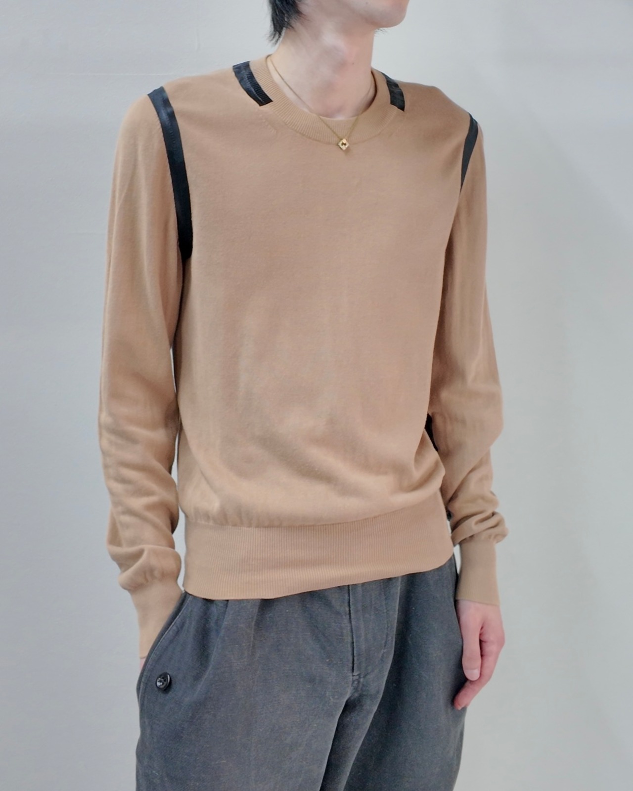【DOLCE&GABBANA】bondage tape knit