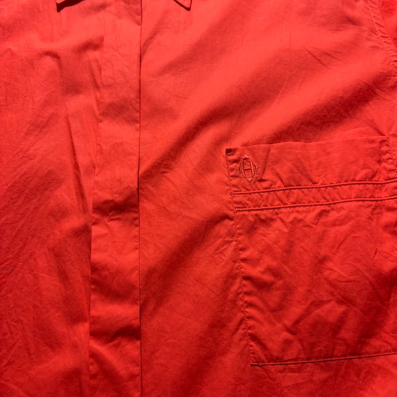 HERMES detachable collar shirt