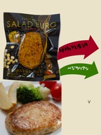 サラダバーグアスリート  こんにゃくと大豆で作ったサラダバーグ 10個　常温保存