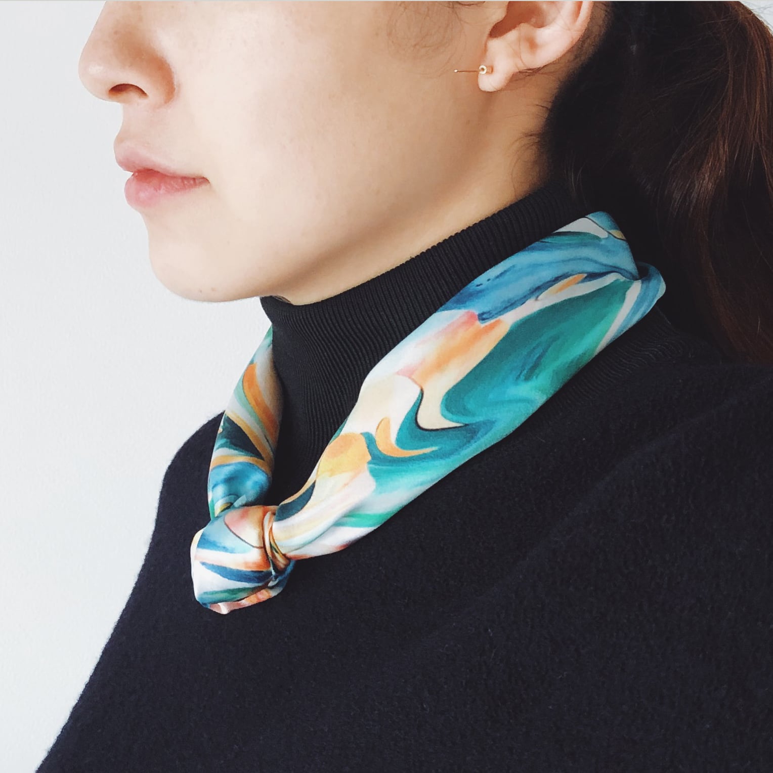 La スカーフ MIX 53cm | La La スカーフ MIX 53cm | La