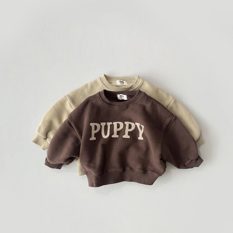 【BABY&KID】PUPPYカジュアルトレーナー