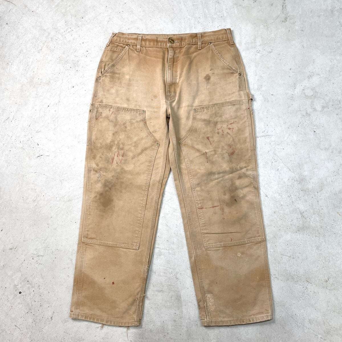USA製 Carhartt カーハート ダブルニー ダック ペインターパンツ