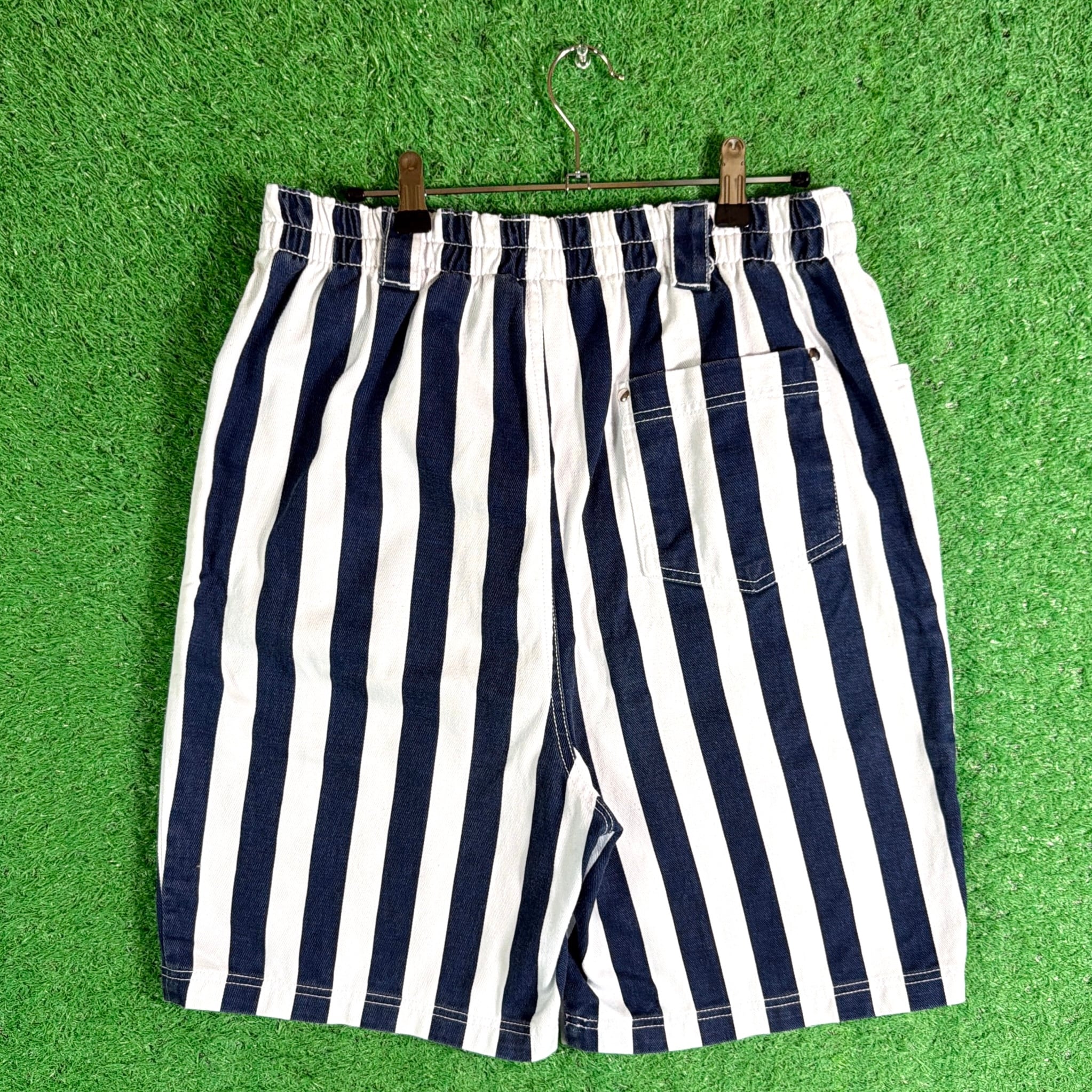 Men's】 90s ストライプ コットン ハーフパンツ / 90年代 古着