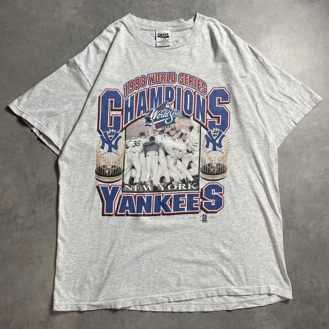 90s USA製 YANKEES ヤンキース 優勝vintage T-shirt