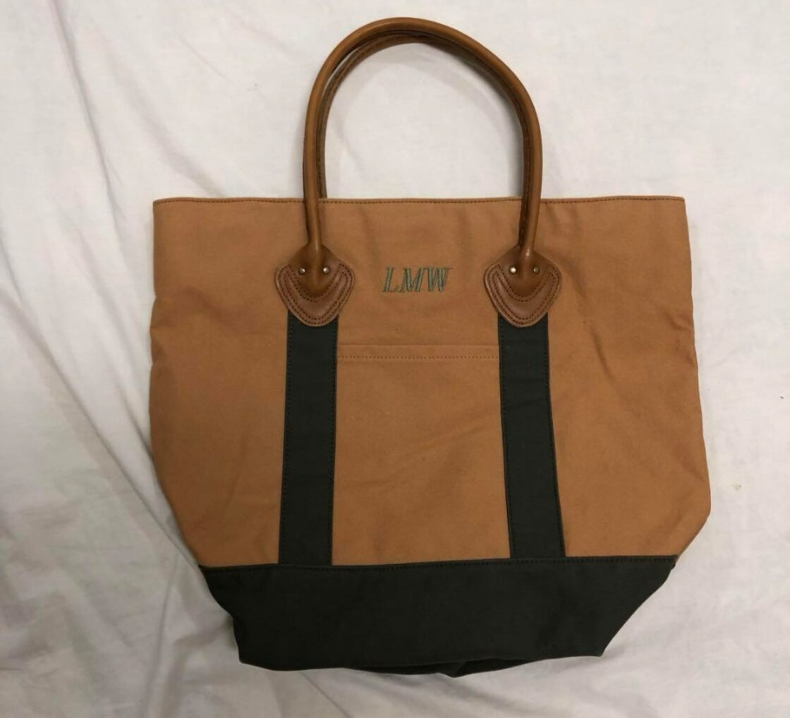 オールドビーントートレザーハンドルトートバッグ☆LL Bean | Pay ID