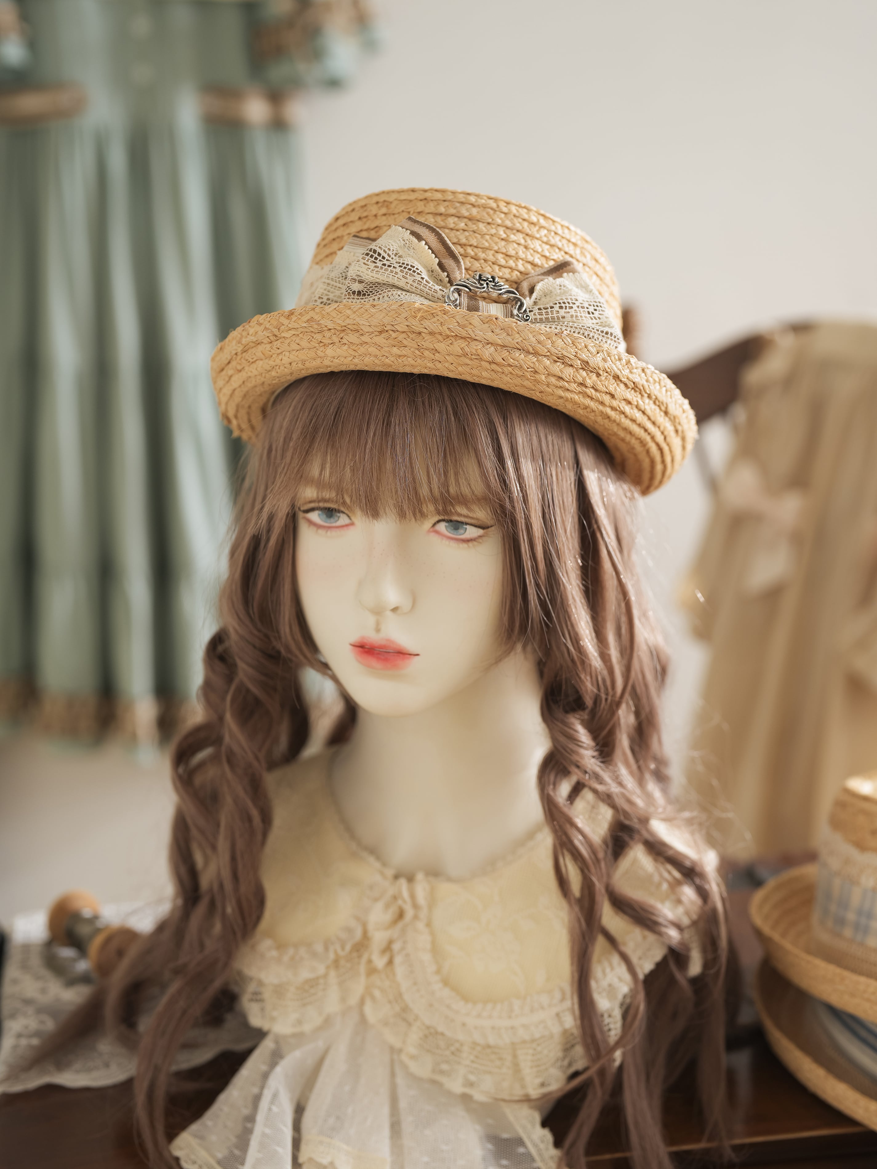 カナリアの唄 リボン麦わら帽子 | HoshibakoWorks