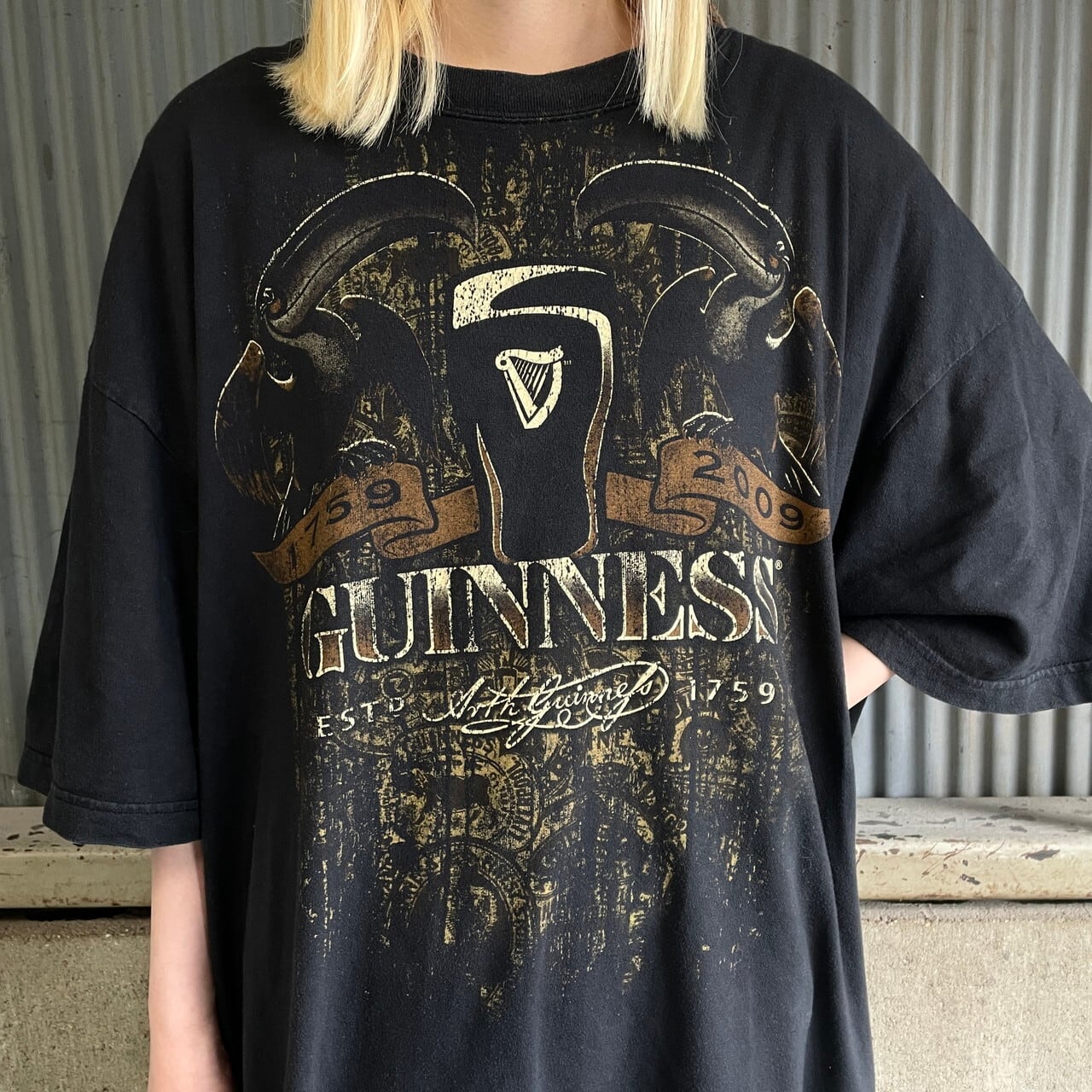 GUINNESSロゴTシャツ2枚セット