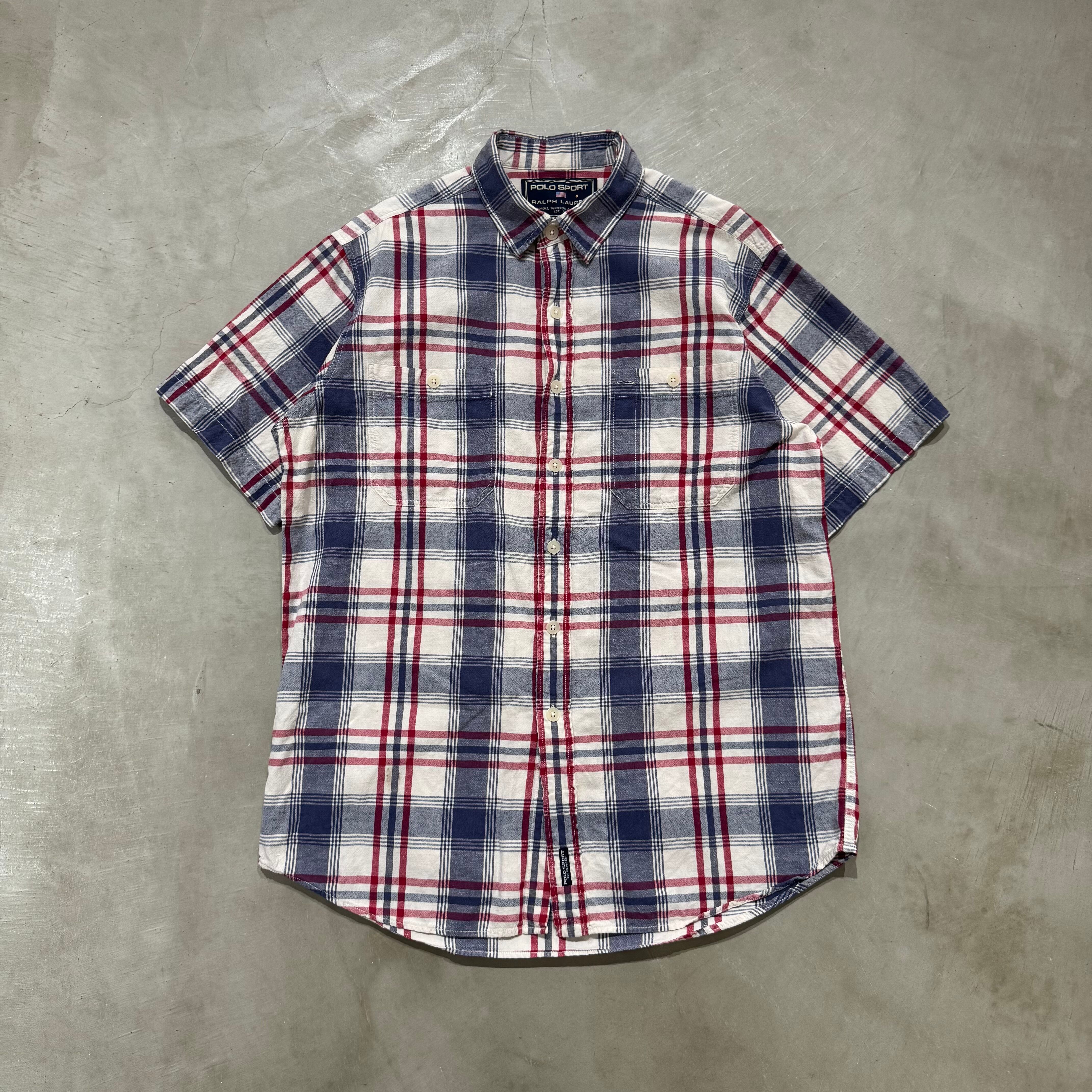 90s POLO SPORT S/S Linen shirt