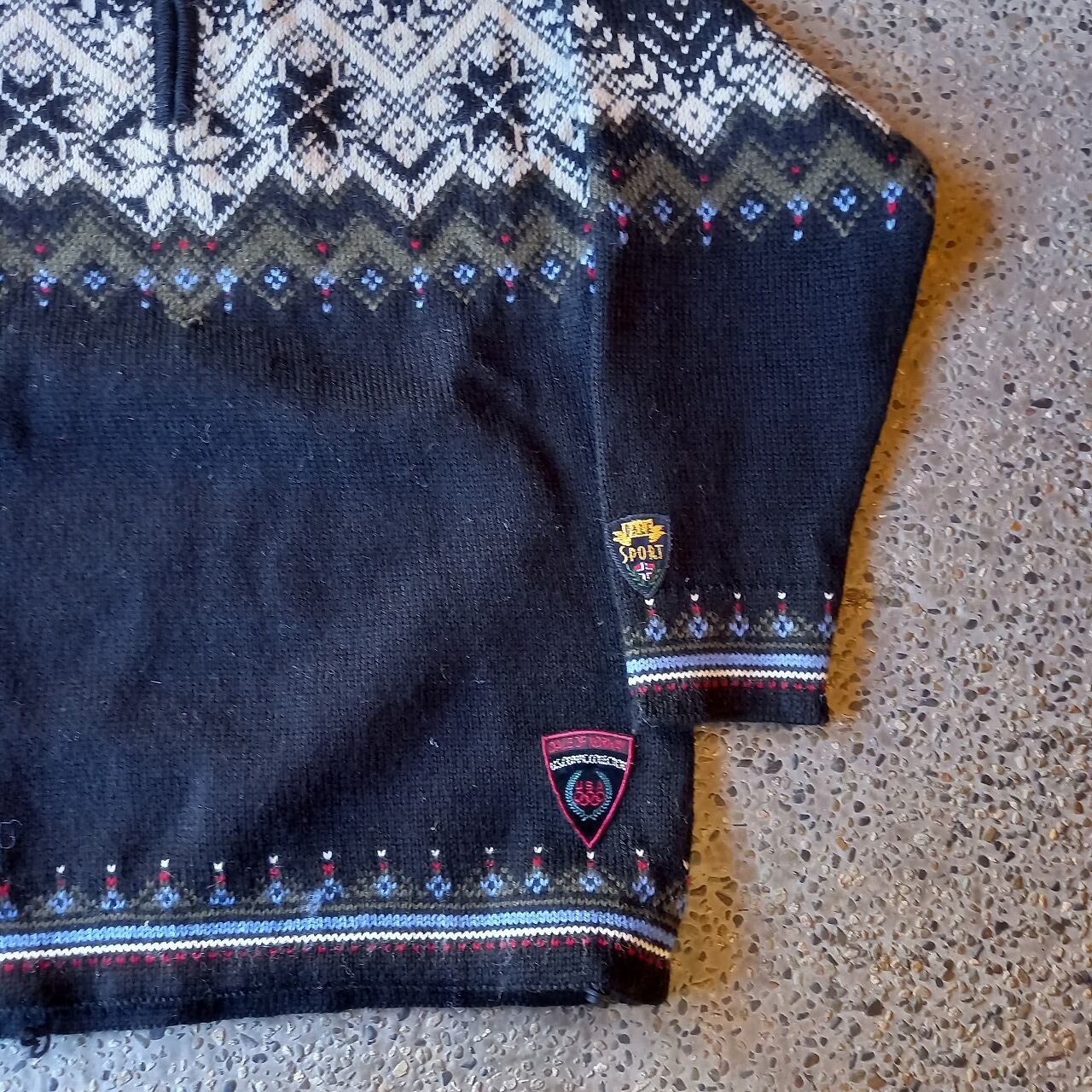 90's ノルウェー製 DALE OF NORWAY US OLYMPIC COLLECTION ハーフ