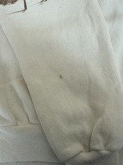 90's USA スウェット 雪プリント