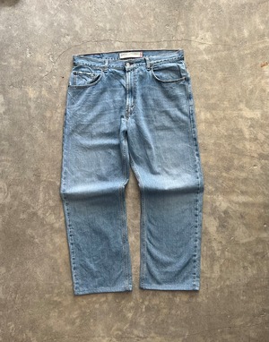Levi's 569 LOOSE STRAIGHT デニムパンツ ジーンズ W34 L32 リペア有り　ライトインディゴ　