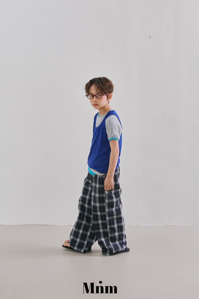 【予約商品】MINIMAL / Band check pants