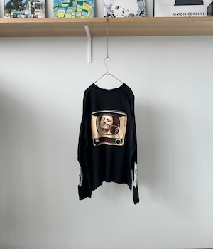 -PITCHSHIFTER- Vintage 90s Long Sleeve Print T-Shirt