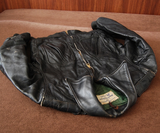 50s Durable HORSE HIDE BOMBER JACKET