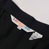 LEONARD SPORT レオナール キュロット ショートパンツ ハーフパンツ 72-96 /ブラック/レディース