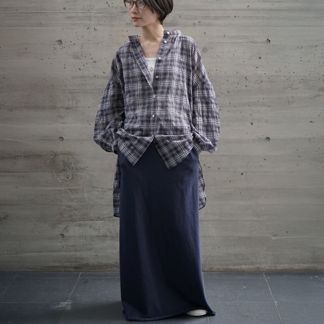 シアーチェックシャツ TS610065 ーーサイズ画像なし