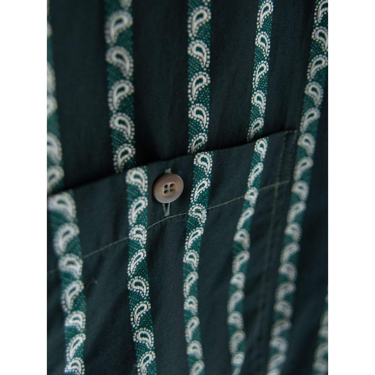 【JAEGER】Made in Great Britain Paisley Shirt（イエーガー 英国製ペイズリーシャツ ブラウス）