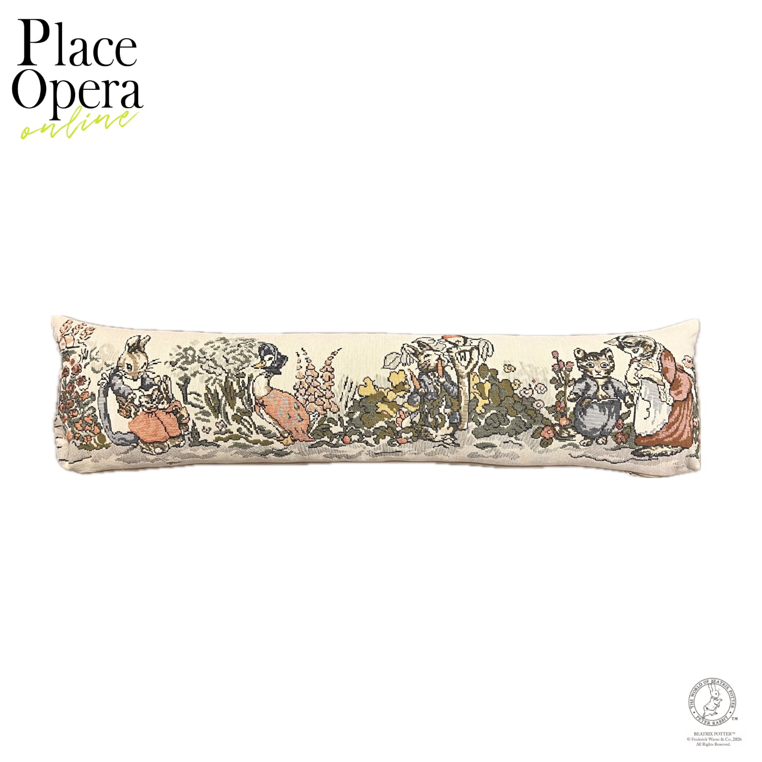 【クッション・ロング】ピーターラビットと仲間たち