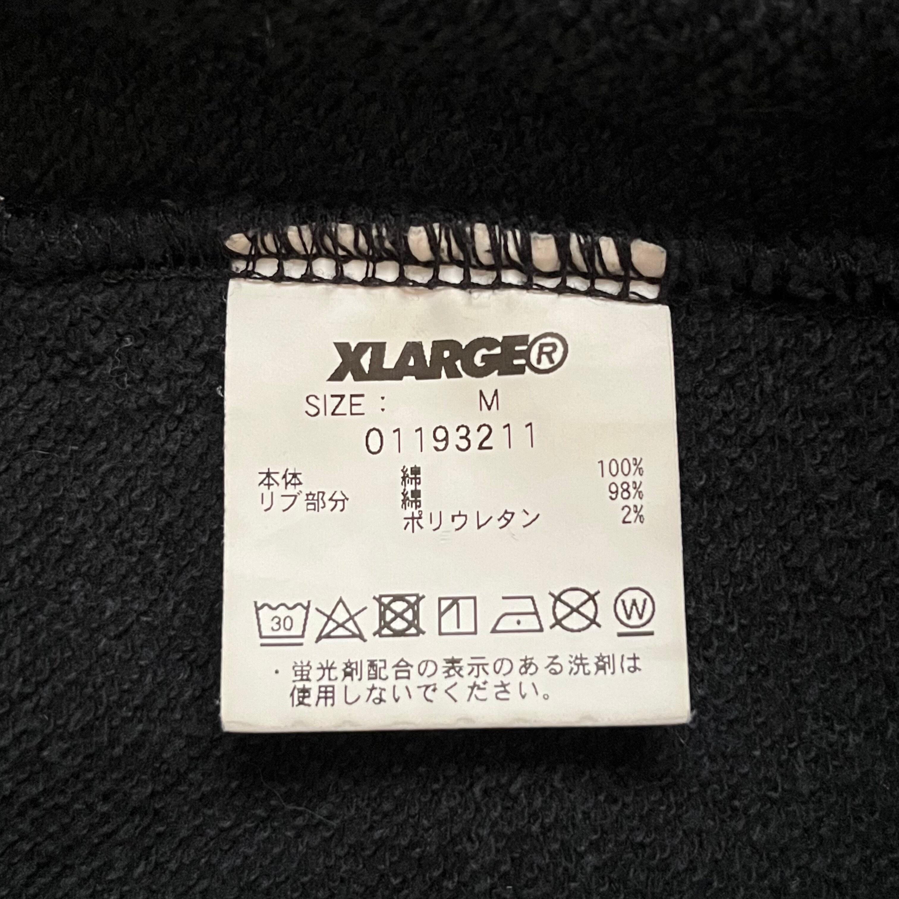 XLARGE エクストララージ スウェット パーカー プルオーバー プリント