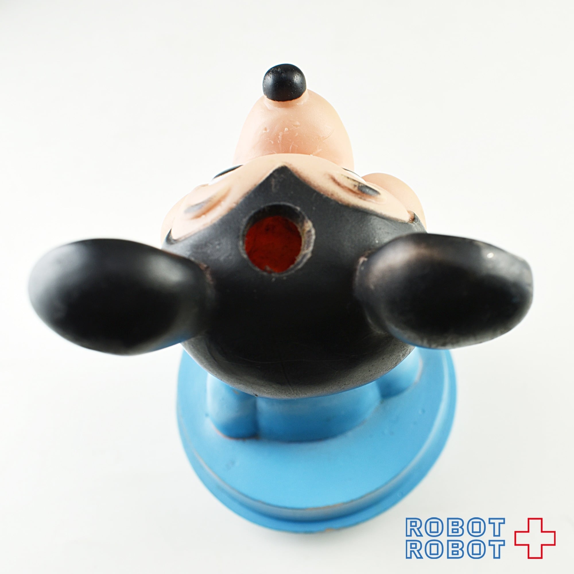 ミッキーマウス　イギリス製　ソフビ　人形　コンベックス社　ヴィンテージ イギリス コンベックス社ミッキーマウス 赤蝶ネクタイ ソフビ人形