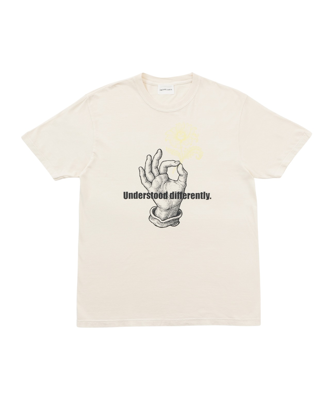 UNDERSTOOD DIFFERENTLY PRINT T-SHIRTS［HSC007］
