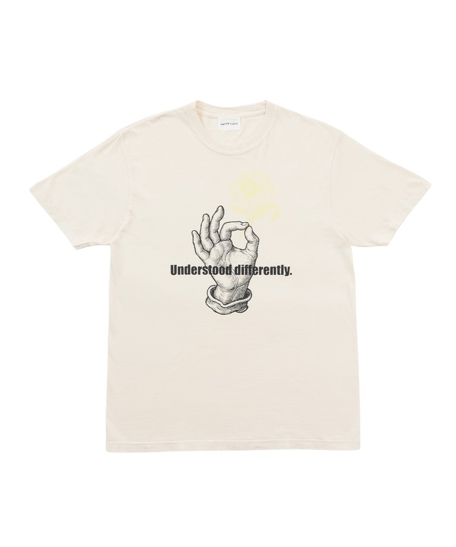 UNDERSTOOD DIFFERENTLY PRINT T-SHIRTS［HSC007］